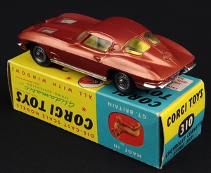 Orgi toys 310 chevrolet corvette stingray kk833 back