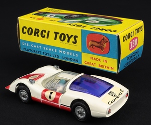Corgi toys 330 porsche carrera kk834 back