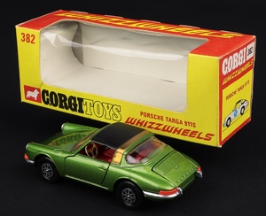Corgi toys 382 porsche targa 911s kk839 back