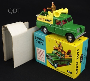 Corgi toys 472 public address vehicle kk846 front