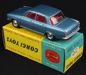 Corgi toys 252 rover 2000 kk850 back