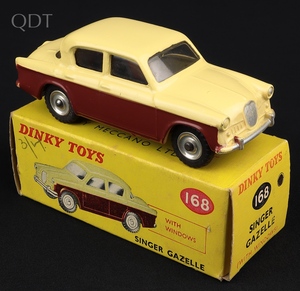 Dinky toys 168 singer gazelle kk872 front