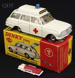 Dinky toys 278 vauxhall ambulance kk873 front