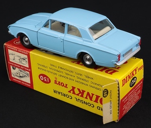 Dinky toys 130 ford consul corsair kk876 back