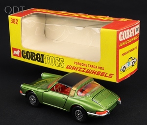 Corgi toys 382 porsche targa kk894 front
