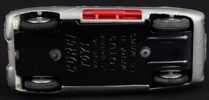 Corgi toys 151 lotus mark eleven le mans racing car kk817 base