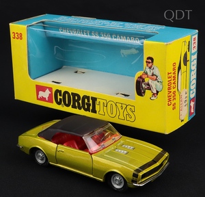 Corgi toys 338 chevrolet ss350 camaro kk819 front