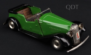 Tri ang minic  12m vauxhall tourer learner's car kk902 front