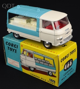 Corgi toys 466 commer milk float kk923 front