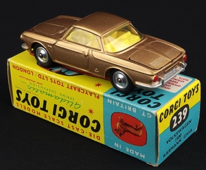 Corgi toys 239 volkswagen 1200 karmann ghia kk929 back