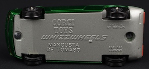 Corgi toys 203 mangusta de tomasa kk941 base