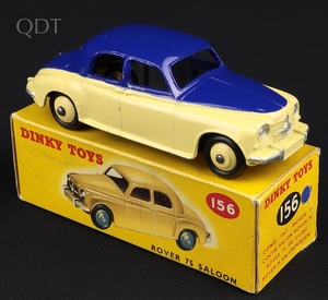 Dinky toys 156 rover 75 saloon kk958 front