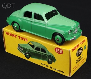 Dinky toys 156 rover 75 saloon kk959 front