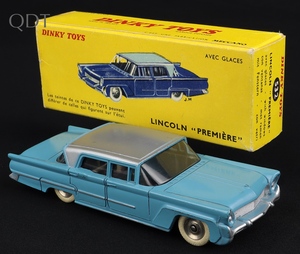 French dinky toys 532 lincoln premiere kk963 front