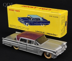 French dinky toys 532 lincoln premiere kk965 front