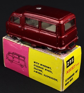 Nicky toys 295 standard 20 mini bus kk966 back