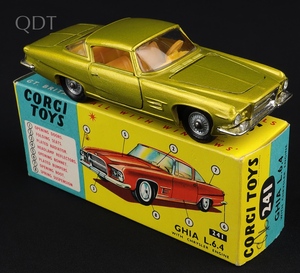 Corgi toys 241 ghia kk978 front