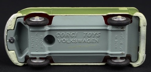 Corgi toys 434 volkswagen kombi kk983 base