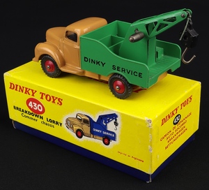 Dinky toys 430 breakdown lorry commer kk993 back