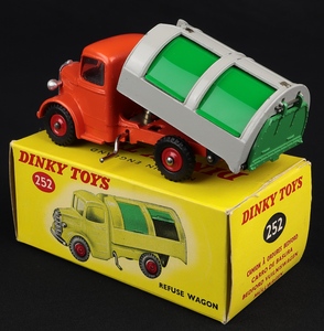 Dinky toys 252 refuse wagon kk994 back