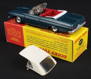 Dinky toys 137 plymouth fury kk999 back