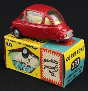 Corgi toys 233 heinkel economy car ll8 back