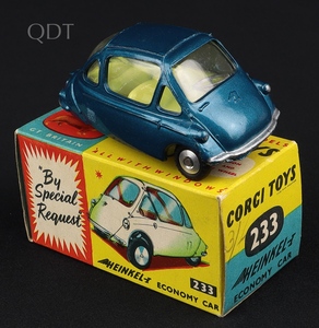 Corgi toys 233 heinkel economy car ll10 front