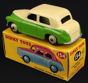 Dinky toys 154 hillman minx saloon ll12 back