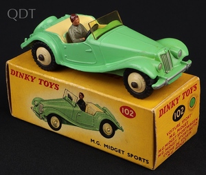 Dinky toys 102 mg midget sports ll27 front