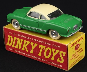 Dinky toys 187 volkswagen karmann ghia ll30 back