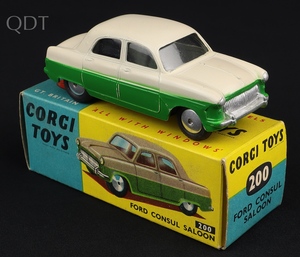 Corgi toys 200 ford consul saloon ll55 front