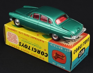 Corgi toys 238 jaguar mark x ll57 back