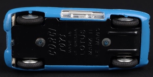 Corgi toys 151a lotus mark eleven le mans racing car ll74 base