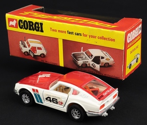 Corgi toys 396 datsun 240z ll76 back
