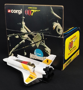 Corgi toys 649 space shuttle ll77 back