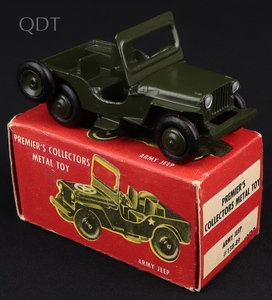 Premier's army jeep ll91 front
