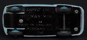 Dinky toys 154 hillman minx ll99 base