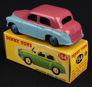 Dinky toys 154 hillman minx ll99 back