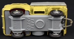 Corgi toys 470 forward control jeep with hood ll123 base