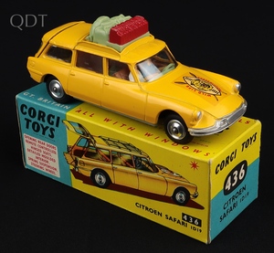 Corgi toys 436 citroen safari ll128 front