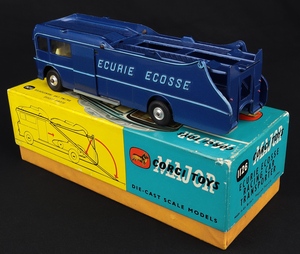 Corgi toys 1126 ecurie ecosse racing car transporter ll151 back