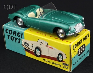 Corgi toys 302 mga sports car ll158 front
