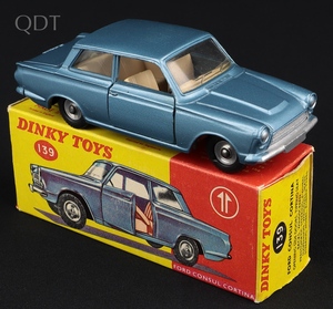 Dinky toys 139 ford consul cortina ll162 front