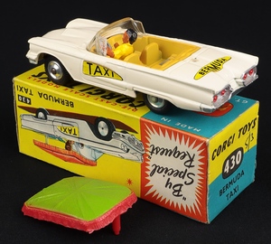 Corgi toys 230 bermuda taxi ll171 back