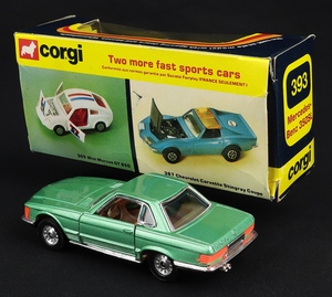 Corgi toys 393 mercedes benz 350 sl ll173 back