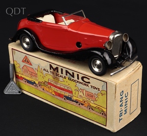 Tri ang minic 37m bentley tourer ll179 front