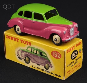 Dinky toys 152 austin devon saloon ll185 front