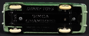 French dinky toys 24k simca vedette chambord ll189 base