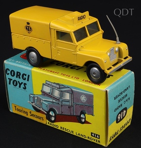 Corgi toys 416 landrover touring secours ll177 front