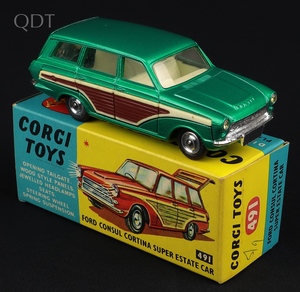 Corgi toys 491 ford consul cortina super estate car ll178 front
